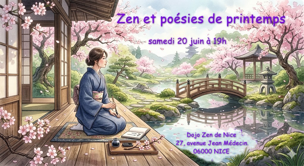 Soirée Zen et Poésies de printemps
